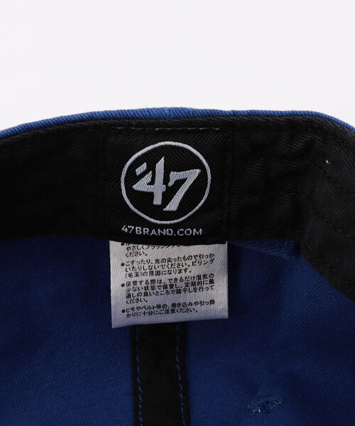 FREAK'S STORE(フリークスストア)の「’47/フォーティーセブン 限定展開 '47 クリーンナップ ベースランナー ロサンゼルス・ドジャース / BASE RUNNER '47 CLEAN UP(キャップ・メンズ・ブラック/ブルー/ベージュ/ホワイト・フリ-)」の12枚目の写真