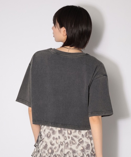 PAGEBOY（ページボーイ）の「ブラーフォトT（Tシャツ/カットソー・レディース・オフホワイト/チャコールグレー/ブルー・FREE/SMALL）」の17枚目の写真