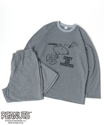 PEANUTS(�s�[�i�b�c)��PEANUTS SNOOPY�i�s�[�i�b�c�j�X�k�[�s�[ �v�����g �����Y���[���E�F�A �{�[�_�[�㉺�Z�b�g �~�j���уX�E�F�b�g(���[���E�F�A/�p�W���})