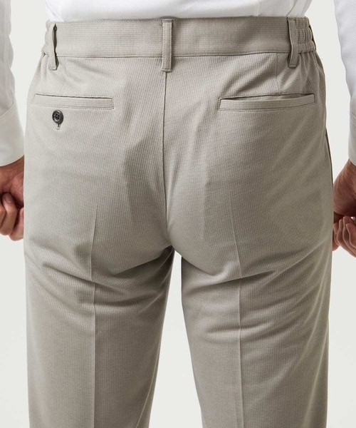 MICHEL KLEIN HOMME (ミッシェルクランオム)の「【セットアップ】メッシュテーラードスラックスパンツ(スラックス・メンズ・ブラック/ベージュ/ネイビー・MEDIUM/LARGE/X-LARGE)」の14枚目の写真