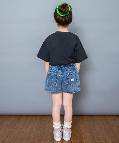 BREEZE(ブリーズ)の「【WEB限定】ワンポイントサガラワッペン半袖Tシャツ(Tシャツ/カットソー・キッズ・ブラック/ブラウン/グリーン/ライム/ミント/オレンジ・90/100/110/120/130/140/150)」の8枚目の写真