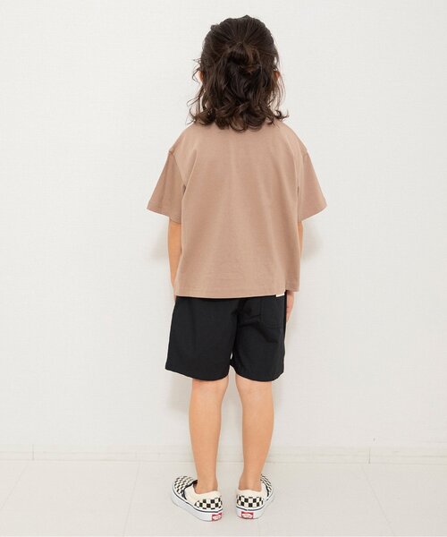 BREEZE(ブリーズ)の「【WEB限定】ワンポイントサガラワッペン半袖Tシャツ(Tシャツ/カットソー・キッズ・ブラック/ブラウン/グリーン/ライム/ミント/オレンジ・90/100/110/120/130/140/150)」の10枚目の写真