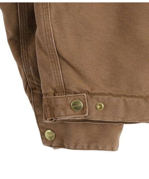 Carhartt WIP（カーハートダブリューアイピー）の「Carhartt WIP / カーハート ワークインプログレス：OG DETROIT JACKET：I035614[WAX]（その他アウター・メンズ・ブラウン・L/M/S）」の7枚目の写真