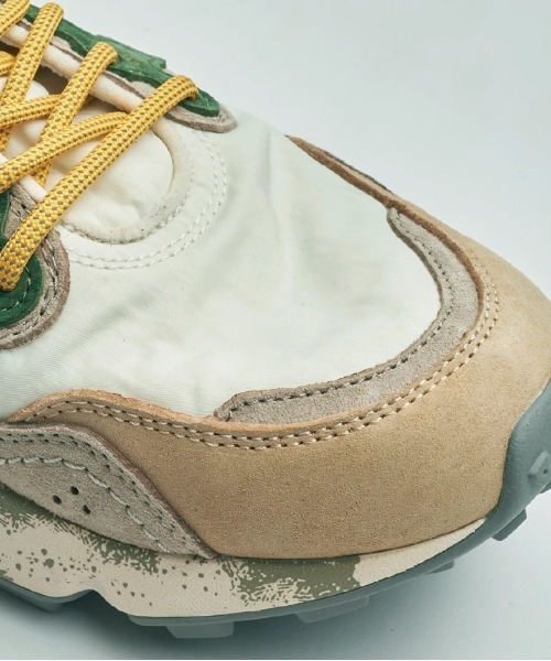 go slow caravan(ゴースローキャラバン)の「Flower MOUNTAIN/フラワーマウンテン YAMANO3 10TH(スニーカー・メンズ・その他2/サンドベージュ・25cm/24.5cm/28cm/24cm/23.5cm/27.5cm/26.5cm/26cm/23cm)」の6枚目の写真