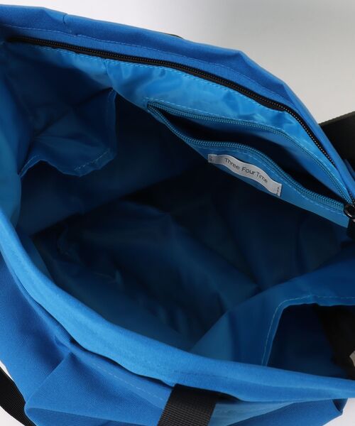 Three Four Time（ｽﾘｰﾌｫｰﾀｲﾑ）の「2wayリュックトート（バックパック/リュック・レディース・ブラック/ブルー・FREE）」の7枚目の写真