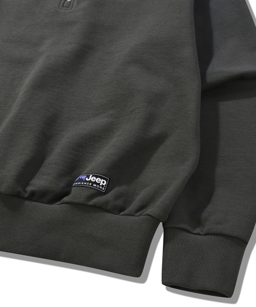 JEEP（ジープ）の「[360g] M-ロゴ ハーフジップ スウェット (JQ5TSU838KH)（スウェット・レディース・その他・2XL/LARGE/MEDIUM/SMALL/X-LARGE）」の5枚目の写真