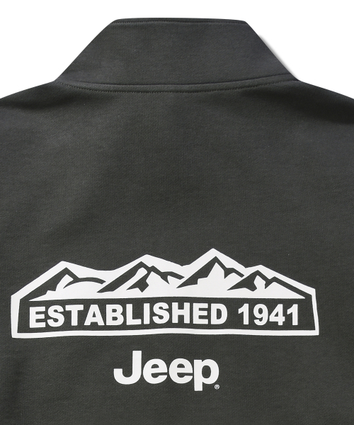 JEEP（ジープ）の「[360g] M-ロゴ ハーフジップ スウェット (JQ5TSU838KH)（スウェット・レディース・その他・2XL/LARGE/MEDIUM/SMALL/X-LARGE）」の6枚目の写真