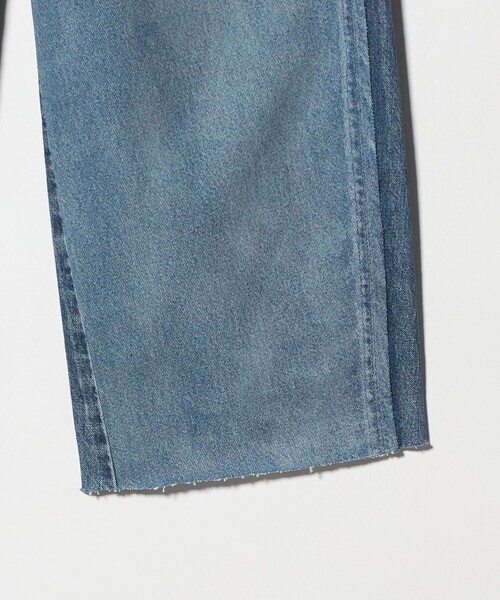 SERGE de bleu（サージ）の「＜SERGE de bleu＞リメイク 2トーン カットオフ デニムパンツ（デニムパンツ・レディース・コバルトブルー・24/25）」の8枚目の写真