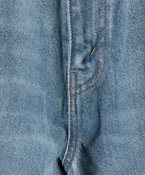 SERGE de bleu（サージ）の「＜SERGE de bleu＞リメイク 2トーン カットオフ デニムパンツ（デニムパンツ・レディース・コバルトブルー・24/25）」の11枚目の写真