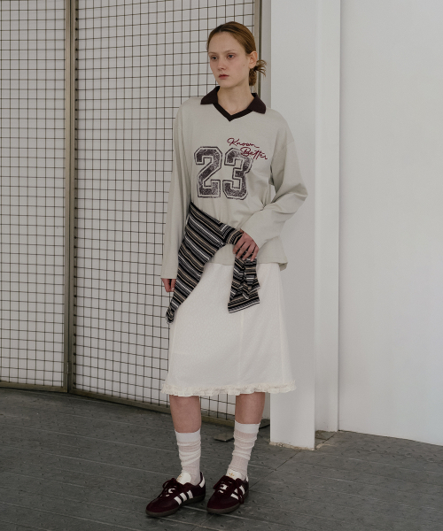 Nb longsleeve collar box T-shirt [KNSS05TS15]_Mint