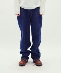 ERTR（イーアールティーアール）の「Vogon Thumbs Up Girl Denim Pants Indigo（デニムパンツ）」