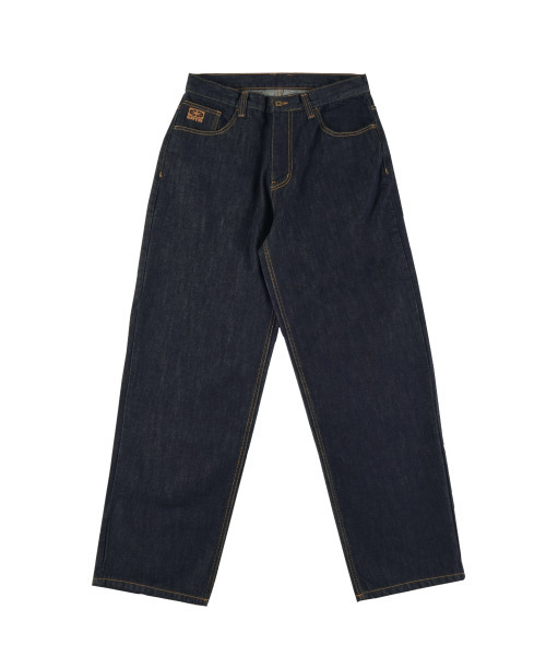 ERTR（イーアールティーアール）の「Vogon Thumbs Up Girl Denim Pants Indigo（デニムパンツ・レディース・その他・SMALL/MEDIUM/LARGE）」の2枚目の写真