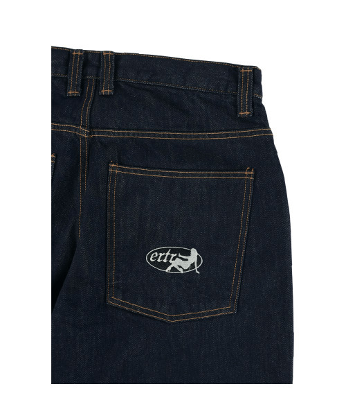 ERTR（イーアールティーアール）の「Vogon Thumbs Up Girl Denim Pants Indigo（デニムパンツ・レディース・その他・SMALL/MEDIUM/LARGE）」の5枚目の写真