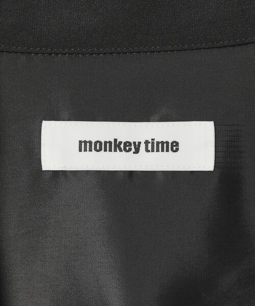 MONKEY TIME(モンキータイム)の「RENU TROシリーズ ディープ Vネック シャツ -セットアップ対応-(シャツ/ブラウス・メンズ・ブラック/ダークグレー・XL/L/M/S)」の7枚目の写真