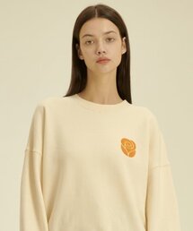 ROCCI ROCCI（ロッシロッシ）の「Essential Rose Sweatshirt [CREAM]（スウェット）」