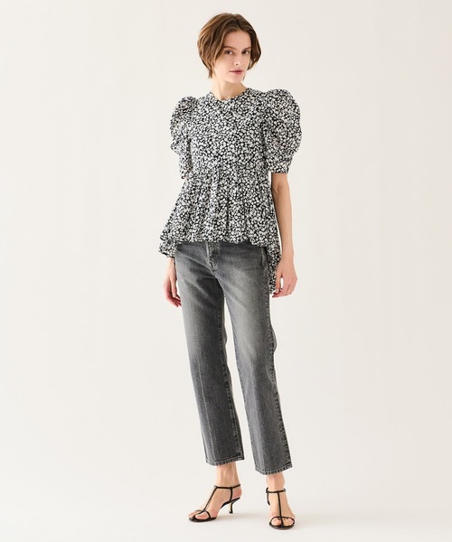 MARIHA(マリハ)の「MARIHA / セレナーデのブラウス ハーフスリーブ(シャツ/ブラウス・レディース・ダークブラック・36)」の5枚目の写真