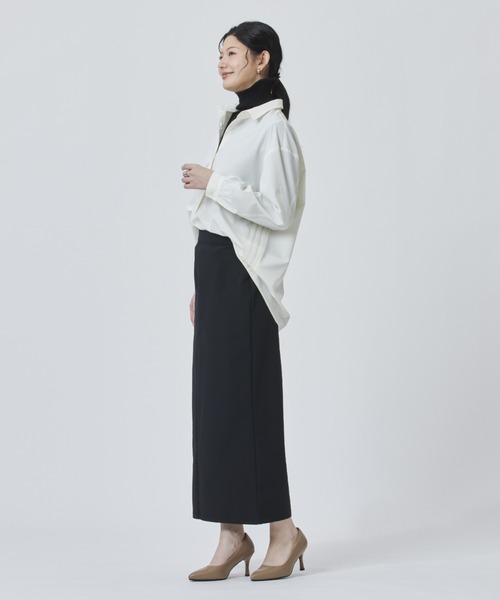 adidas(アディダス)の「【adidas×アルペン限定モデル】アディダス adidasアルペン シアー 長袖シャツ(シャツ/ブラウス・レディース・オフホワイト/ラベンダー・S/M/L/XL)」の14枚目の写真