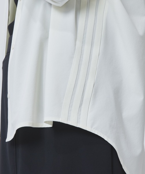 adidas(アディダス)の「【adidas×アルペン限定モデル】アディダス adidasアルペン シアー 長袖シャツ(シャツ/ブラウス・レディース・オフホワイト/ラベンダー・S/M/L/XL)」の16枚目の写真