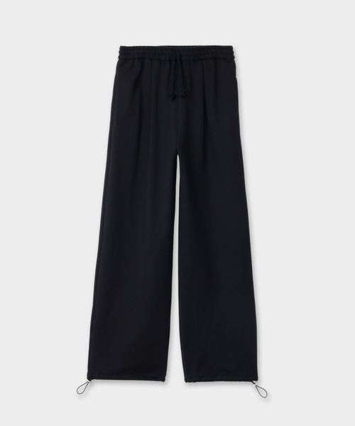 CINOH(チノ)の「HELENE HEAVY SWEAT DRAWSTRING LOUNGE PANTS(スウェットパンツ・メンズ・ブラック/ベージュ・46)」の3枚目の写真