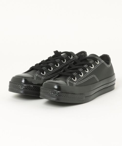 CONVERSE(コンバース)の「【CONVERSE】コンバース ALL STAR SQUARETOE LE OX(オールスター スクエアトウ LE OX)(スニーカー・レディース・ブラック×ブラック・4/4.5/5/5.5)」の1枚目の写真