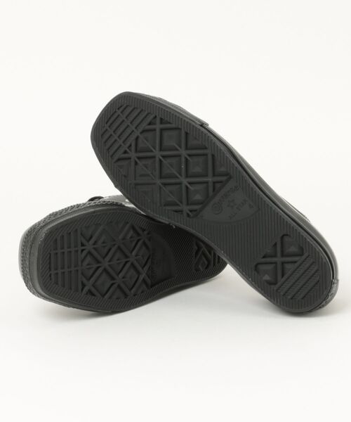 CONVERSE(コンバース)の「【CONVERSE】コンバース ALL STAR SQUARETOE LE OX(オールスター スクエアトウ LE OX)(スニーカー・レディース・ブラック×ブラック・4/4.5/5/5.5)」の3枚目の写真