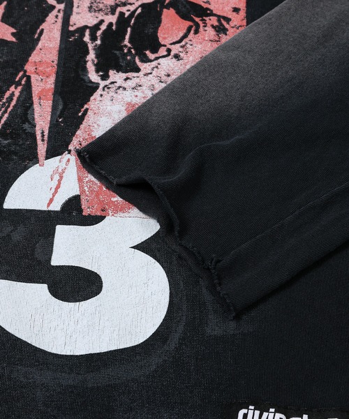 RRR-123（リヴィントンロイレビス）の「LEFT OUT ENEMY LS（Tシャツ/カットソー・メンズ・ブラック系その他・M/L）」の5枚目の写真