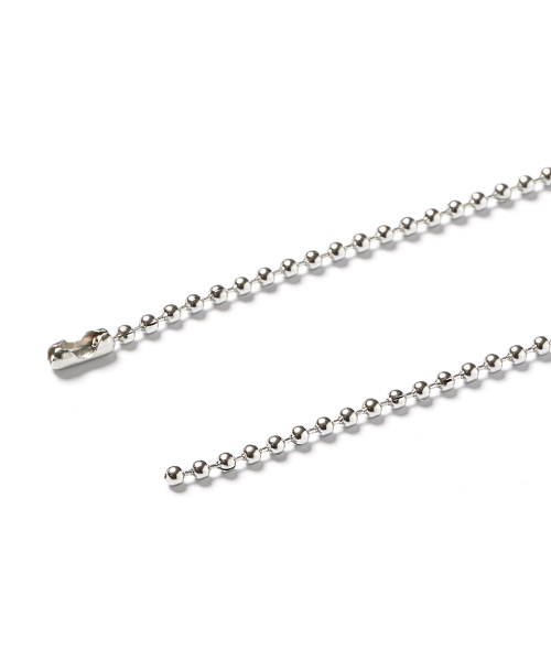 JBANS CLASSIC（ジェイバンスクラシック）の「ボリュームフラワーペンダントボールチェーンネックレス (C2503-AN954_SV ...