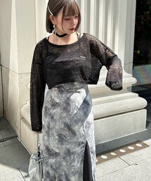 Mavie..7】setビスチェ+シアーシャツ（シャツ/ブラウス）｜Mavie..7