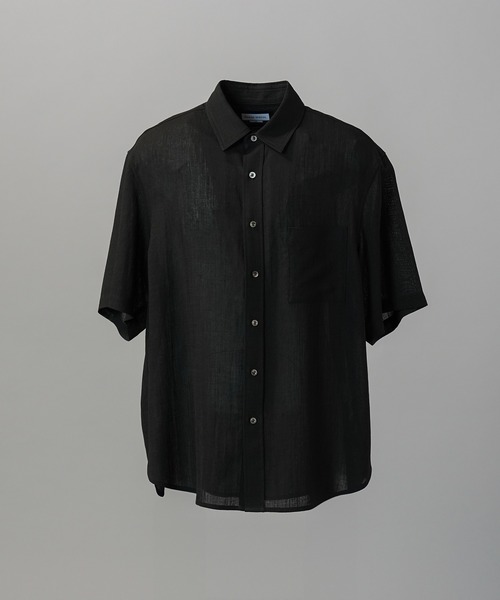 UNISEX Triacetate Prime-Over короткая рубашка — Maison Special