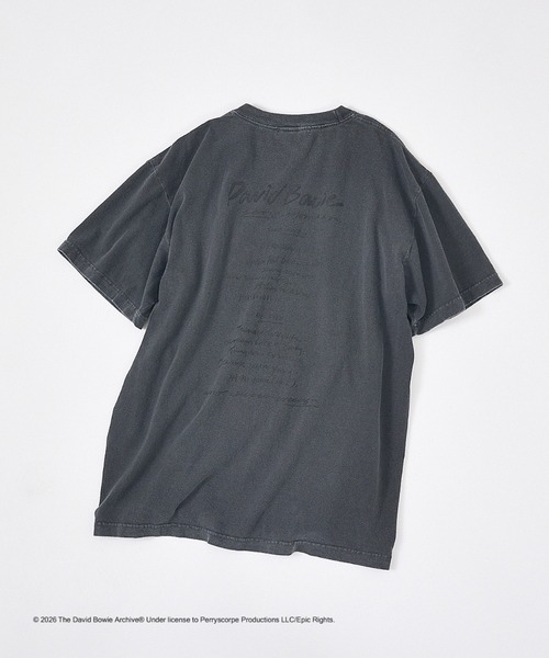 GOOD ROCK SPEED(グッドロックスピード)の「【GOOD ROCK SPEED】DAVID BOWIE SOUND AND VISION 別注 半袖 Tシャツ(Tシャツ/カットソー・レディース・チャコールグレー/ホワイト・M/L)」の8枚目の写真