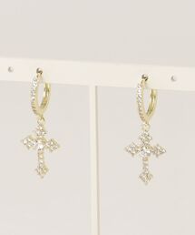 EK605/シルバーチェーン＆バードロップピアス/両耳用/ユニセックス(NEZ