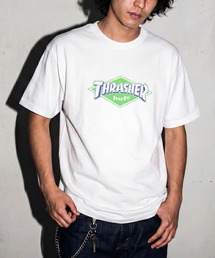 HUF（ハフ）の「【C-HUF4】【HUF×THRASHER /ハフ×スラッシャー】HUF X THRASHER LOGO SS TEE TS02730（Tシャツ/カットソー）」