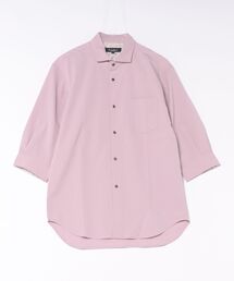Nowadays by MEN'S BIGI（ナウアデイズバイメンズビギ）の「ナチュラルストレッチワッシャー七分袖ワイドカラーシャツ（シャツ/ブラウス）」