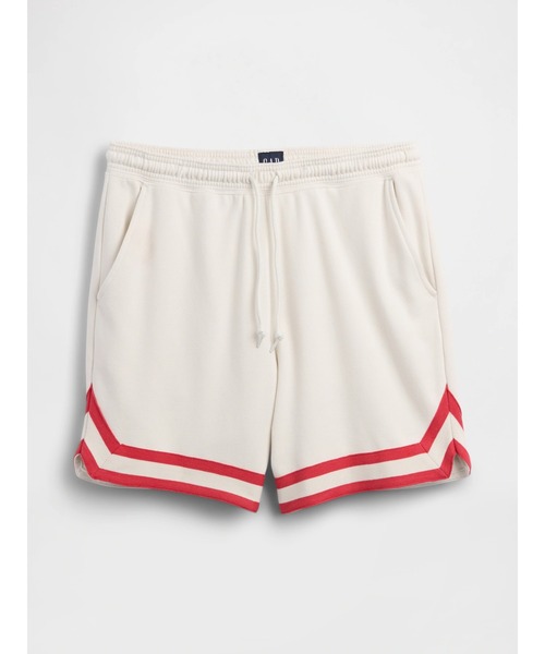 GAP(ギャップ)の「ヴィンテージソフト リラックスフィット ストライプ スウェットショートパンツ(スウェットパンツ・メンズ・オフホワイト/ネイビー/ピンク/グリーン・M/S/XL/L/XS)」の11枚目の写真