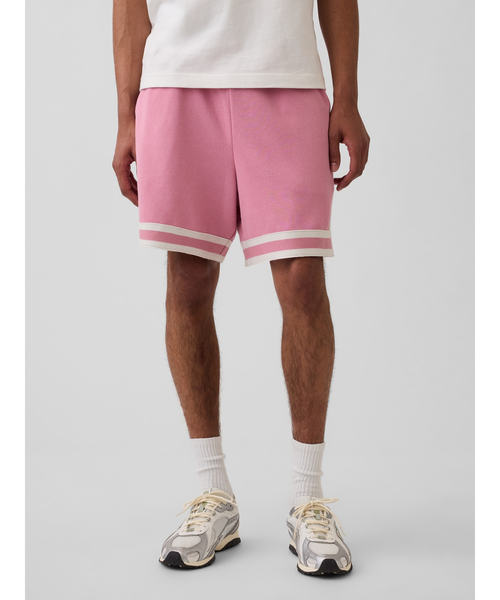 GAP(ギャップ)の「ヴィンテージソフト リラックスフィット ストライプ スウェットショートパンツ(スウェットパンツ・メンズ・オフホワイト/ネイビー/ピンク/グリーン・M/S/XL/L/XS)」の12枚目の写真