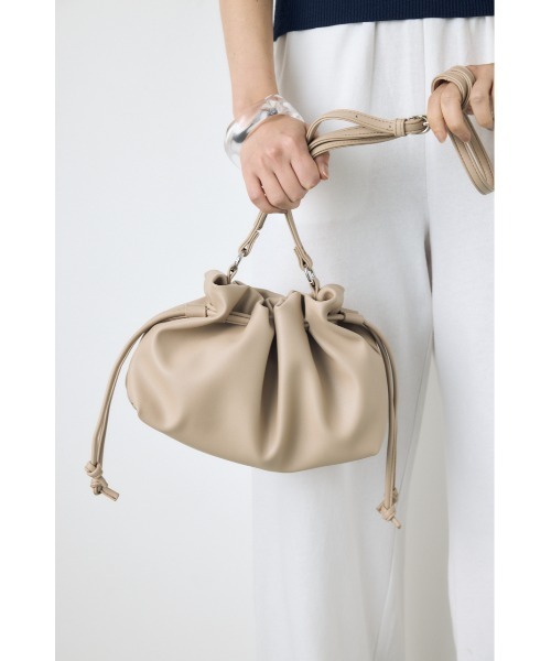 AZUL by moussy（アズールバイマウジー）の「ドロスト2WAYバッグ（ショルダーバッグ・レディース・ブラック/イエロー/ベージュ・FREE）」の17枚目の写真