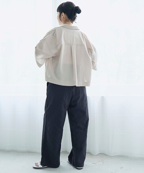 coen(コーエン)の「【Lipa(リパ)別注】総刺繍イージーワイドパンツ(その他パンツ・レディース・レッド/オフホワイト/ブラック・L/M)」の11枚目の写真