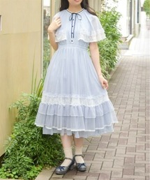 axes femme（アクシーズファム）の「フリルメローケープワンピース（ワンピース）」