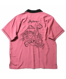 HOUSTON ヒューストン VIETNAM EMB PILE BOWLING SHIRT ベトジャン