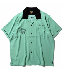 ミント」に該当するシャツ/ブラウス（オープンカラー）ファッション