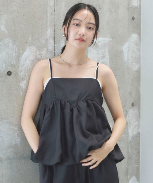 archives(アルシーヴ)の「【ONかわ】ラウンドビスチェ×スラックスSET(パンツドレス・レディース・ベージュ/ブラック/ブラウン・MEDIUM)」の14枚目の写真