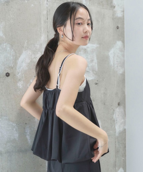 archives(アルシーヴ)の「【ONかわ】ラウンドビスチェ×スラックスSET(パンツドレス・レディース・ベージュ/ブラック/ブラウン・MEDIUM)」の15枚目の写真