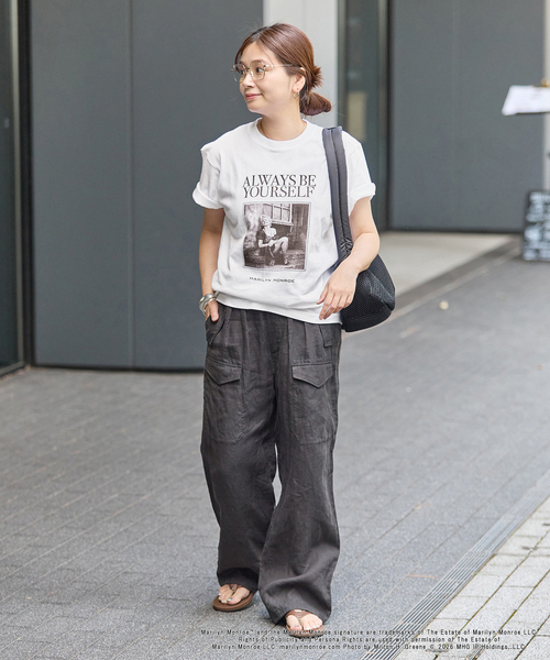 JOURNAL STANDARD(ジャーナルスタンダード)の「JS / MONROE / Tシャツ(Tシャツ/カットソー・レディース・ホワイト/ホワイト系その他・FREE)」の6枚目の写真