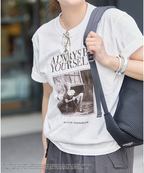 JOURNAL STANDARD(ジャーナルスタンダード)の「JS / MONROE / Tシャツ(Tシャツ/カットソー・レディース・ホワイト/ホワイト系その他・FREE)」の9枚目の写真