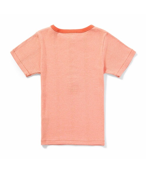 MILLER(ミラー)の「R.P.miller/ミラー PANELRIB H/N TEE パネルリブヘンリーネック半袖 2026年 夏 夏服(Tシャツ/カットソー・レディース・ホワイト/ホワイト系/ブラック/ブラック系/グレー/チャコールグレー/オレンジ・FREE)」の15枚目の写真