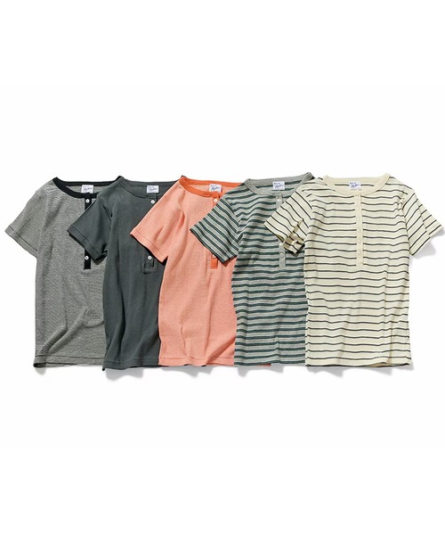 MILLER(ミラー)の「R.P.miller/ミラー PANELRIB H/N TEE パネルリブヘンリーネック半袖 2026年 夏 夏服(Tシャツ/カットソー・レディース・ホワイト/ホワイト系/ブラック/ブラック系/グレー/チャコールグレー/オレンジ・FREE)」の17枚目の写真
