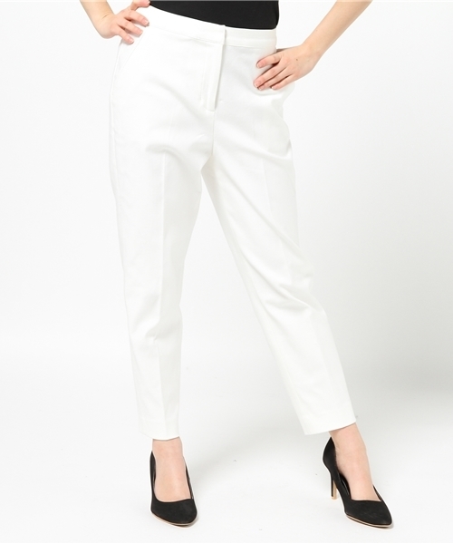 NATURAL BEAUTY BASIC（ナチュラルビューティーベーシック）の「杢ニットライクストレッチパンツ（その他パンツ・レディース・グレー/ホワイト系その他・SMALL/MEDIUM）」の2枚目の写真