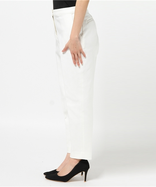 NATURAL BEAUTY BASIC（ナチュラルビューティーベーシック）の「杢ニットライクストレッチパンツ（その他パンツ・レディース・グレー/ホワイト系その他・SMALL/MEDIUM）」の4枚目の写真