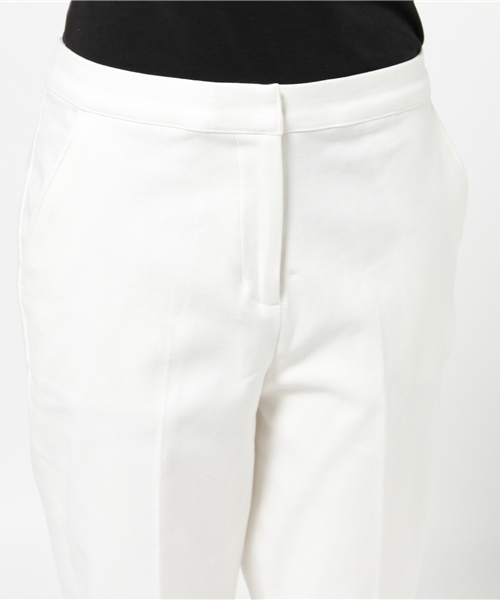 NATURAL BEAUTY BASIC（ナチュラルビューティーベーシック）の「杢ニットライクストレッチパンツ（その他パンツ・レディース・グレー/ホワイト系その他・SMALL/MEDIUM）」の6枚目の写真