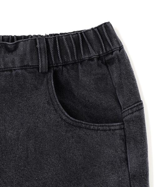 SIS(エスアイエス)の「SIS/エスアイエス/Side Pocket Damage Denim Pants(デニムパンツ・レディース・ブラック・F)」の4枚目の写真